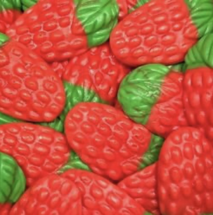 Fraise gélifié